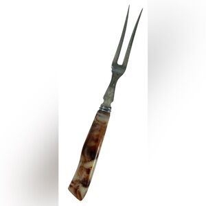 VINTAGE MEAT SERVING FORK